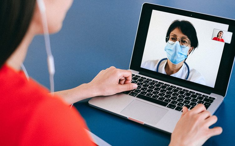 Family doctor in Coquitlam Providing Virtual Consultation to a Patient